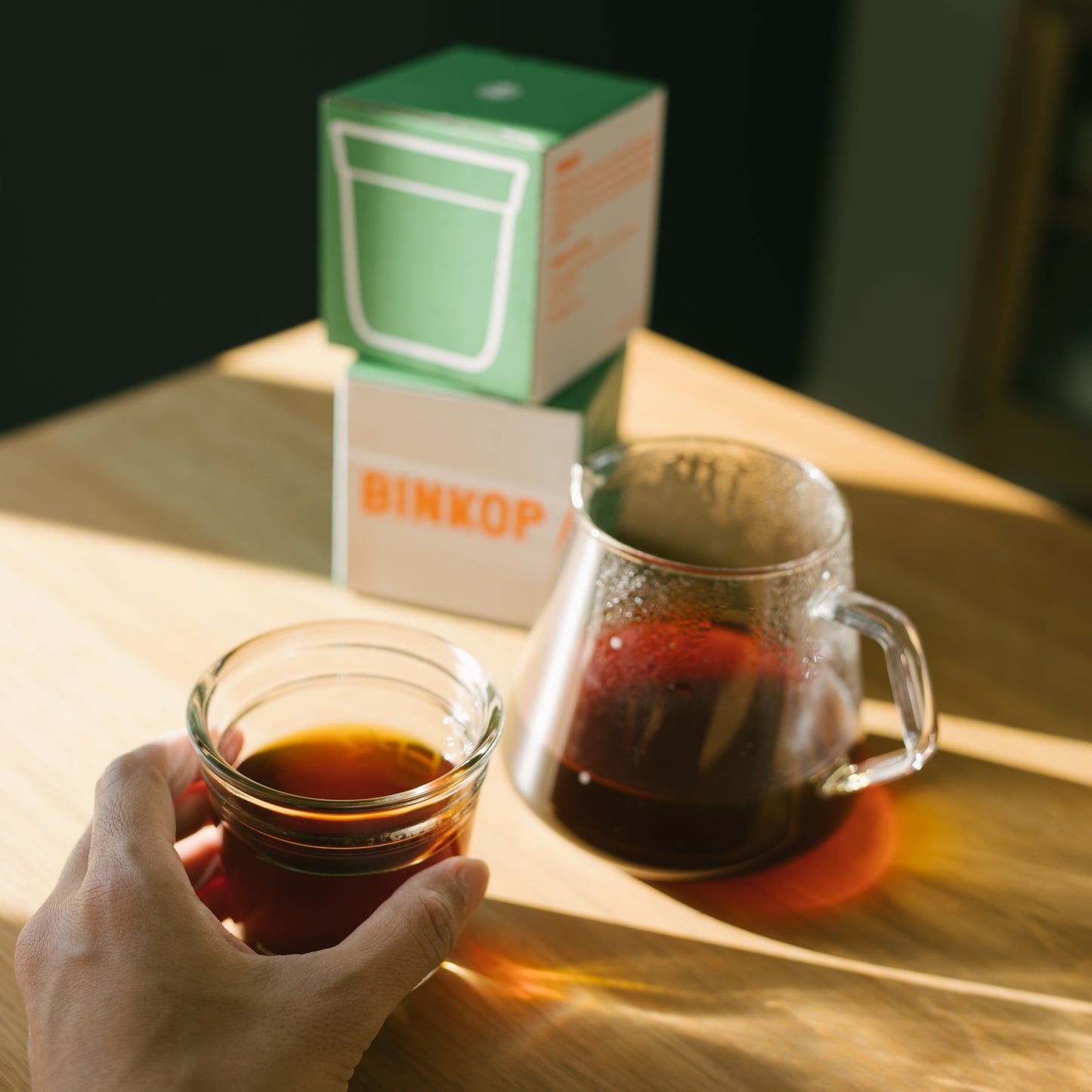 BINKOP - Hibi x Okawa Glass
