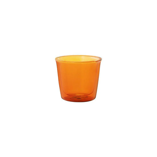 Kinto CAST AMBER double wall glass 250ml
