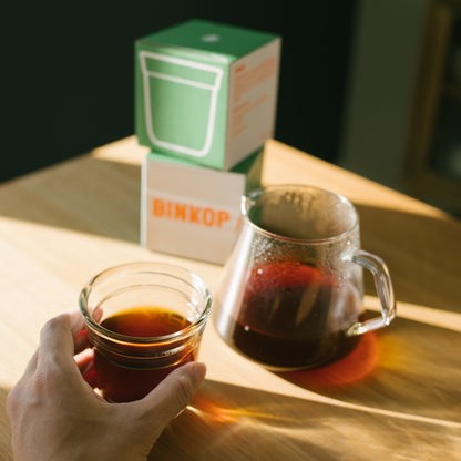 BINKOP - Hibi x Okawa Glass