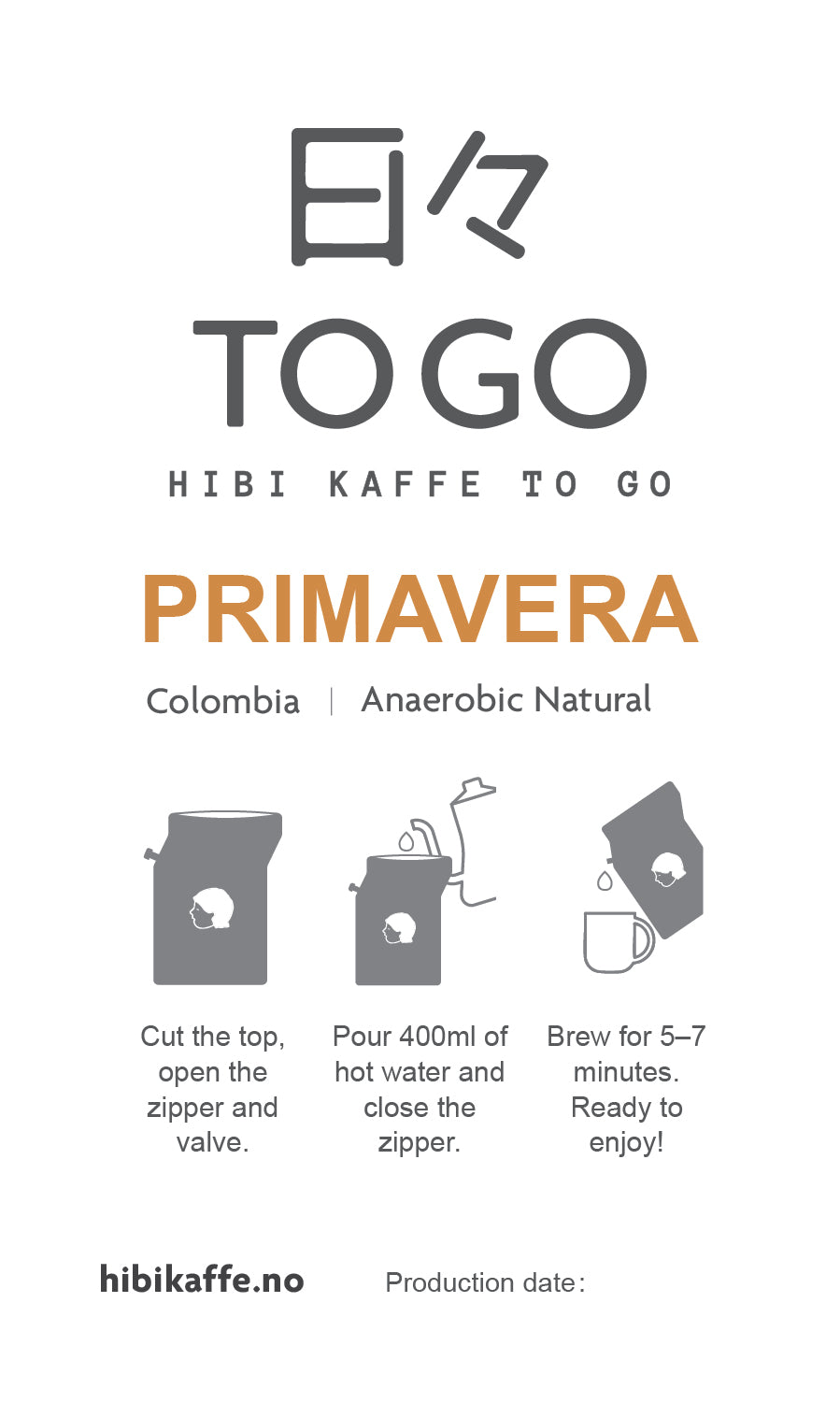To Go - Colombia Primavera