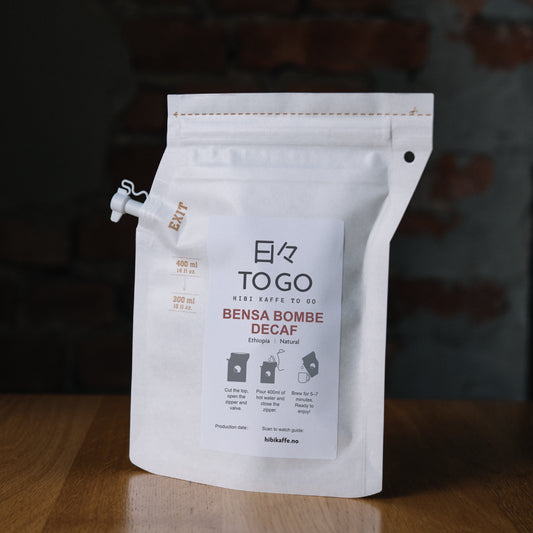 To Go - [Decaf] Ethiopia Bensa Bombe